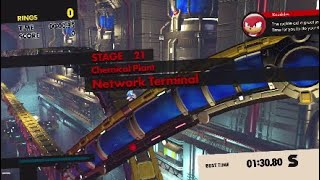 Sonic Forces: Stage 21 - Network Terminal Under 90 Seconds (1:18:40)