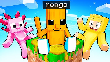 I Pretended to be a BABY BRAINROT on One Block in Minecraft…