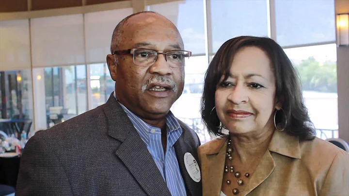 Reverands Elzie and Janet Odom. A couple attending...