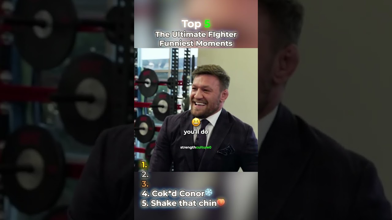 The Ultimate Fighter Top 5 Funniest Moments 😭 