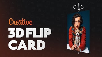 3D Flip Card Animation using HTML & CSS