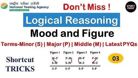 Mood and Figure for UGC NET | Latest PYQs | Logical Reasoning for UGC NET