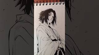 Sasuke Uchiha Drawing 🐍 || #shorts​ #drawing​ #art​ #sasuke​ #naruto​