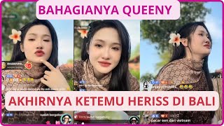 BIKIN BAPER LIHAT WAJAH BAHAGIA QUEENY! - HERISS & QUEENNY SUDAH DI BALI AJA. #herissskuyy #queeny