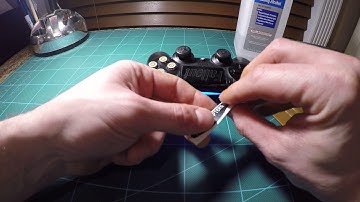 PS4 Light Bar Decal Install