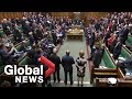 UK parliament debate on Brexit draft agreement with EU