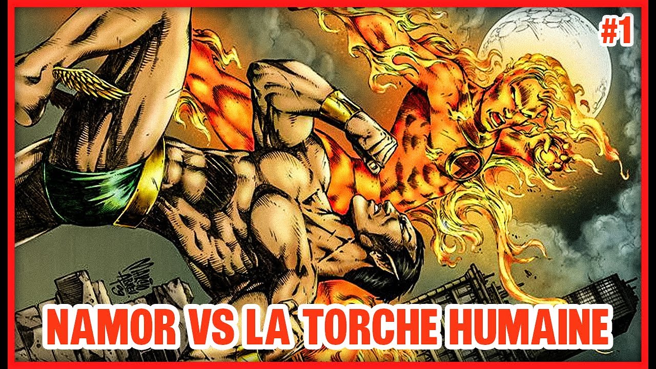 LA VÉRITABLE HISTOIRE DE NAMOR & LA TORCHE HUMAINE @marvel - YouTube