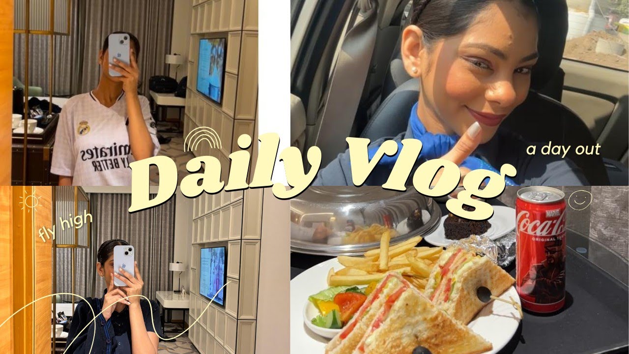 Typical day in the life of a cabin crew indigo | Vlog |
