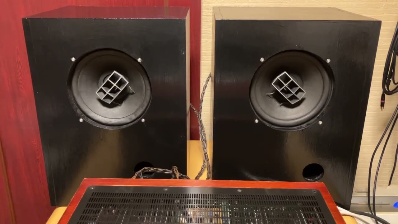 オーディオ試聴動画 PioneerPAX-A20使用自作スピーカー(パイオニア