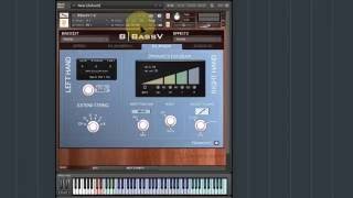 Chocolate Audio B Bass V virtual electric bass guitar for Kontakt