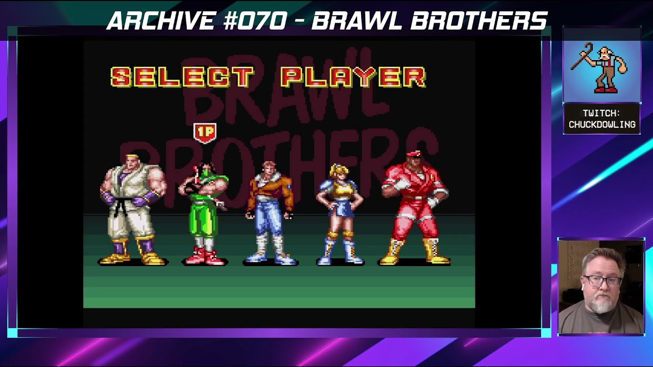 Brawl Brothers (SNES, 1993) | Full Playthrough + Commentary