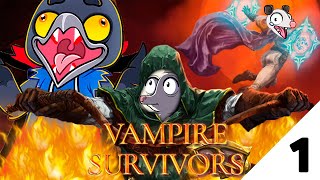 ПЕРВЫЙ ИСТРЕБИТЕЛЬ ВАМПИРОВ НА ДЕРЕВНЕ ЗА 82 РУБЛЯ Vampire Survivors #1