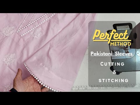 Pakistani Sleeves Cutting