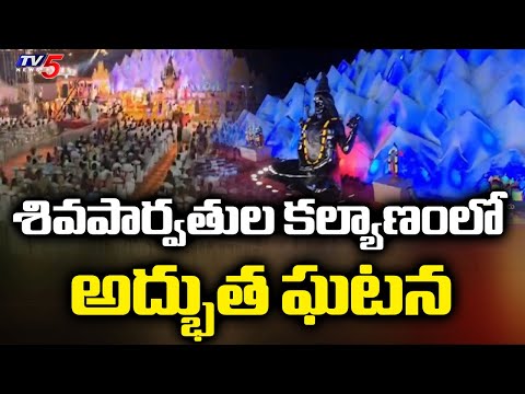 Miraculous Incident In TV5 Shiva Parvathi Kalyanam At Nellore || TV5 News - TV5NEWS