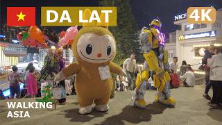 Download Lagu 🇻🇳 Vietnam, Da Lat: Night Market Evening to Night Walking Tour - 4K