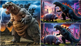 Amazing Animal Fusion Hybrid: Godzilla Hybrid With Other Animal Species