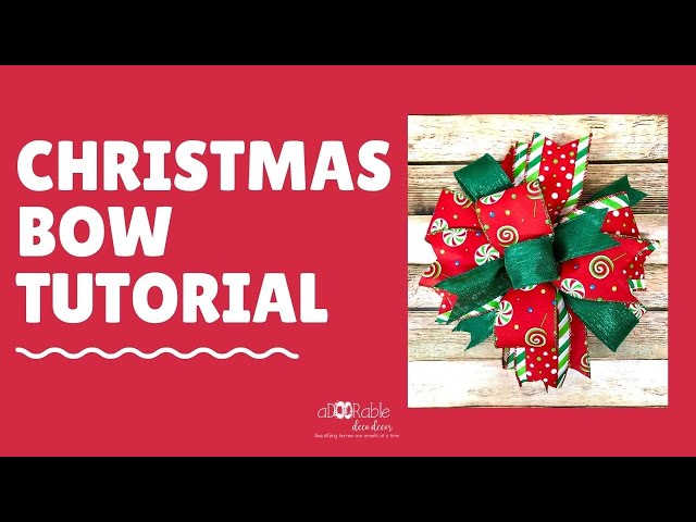 🎀 How to Use EZ Bow Maker, EZ Bow for Wreaths