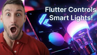 Control Lights with Flutter | Flutter Controls Smart Lights! #flutter #philips #smartphone #yt