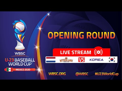 Netherlands v Korea - U-23 Baseball World Cup Mexico 2020 - Opening Round