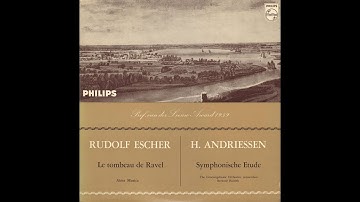 Rudolf  Escher, Hendrik Andriessen - Philips A 02052 L (1960)