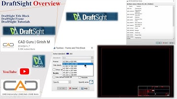 DraftSight Title Block