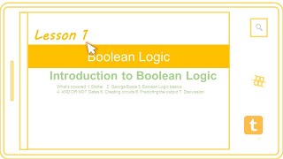 1 - Boolean Logic (Unplugged)