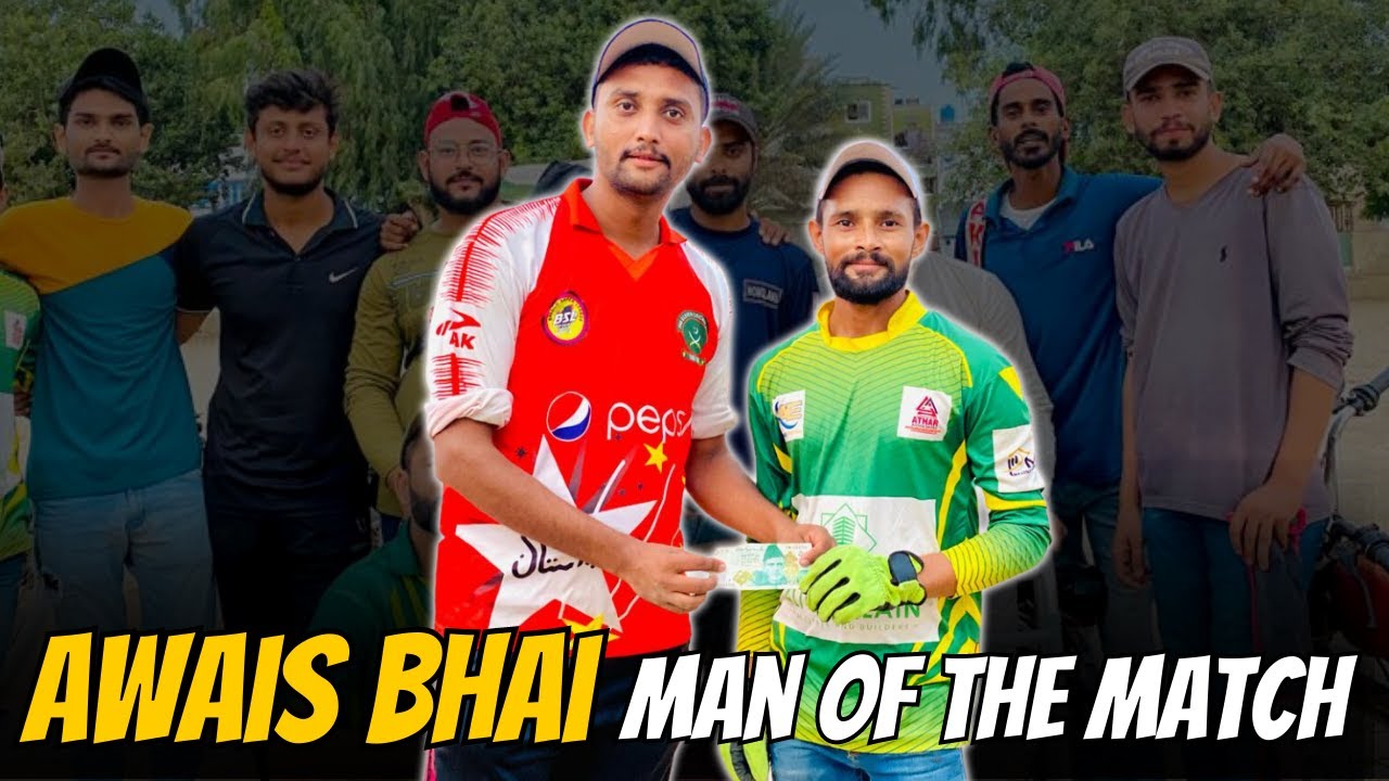 Awais Bhai ne Final jitwa diya 😍 | 91 Runs on 25 Balls | Cricket Vlog