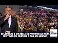 Bolsonaro e Michelle se pronunciam para multidão em Brasília e são aclamados: ‘Ninguém faz...