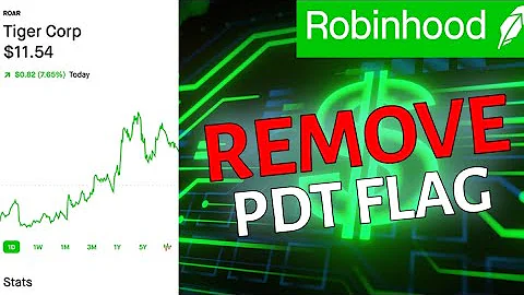 How to Remove PDT Flag RobinHood 2025?