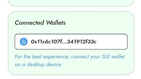 HOW TO CONNECT YOUR SUI WALLET TO SEED ACCOUNT(FOR PC USERS OR MISES BROWSER)