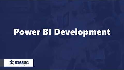 Data, Data, Data Part 3 - Power BI Embedded & Dynamics 365