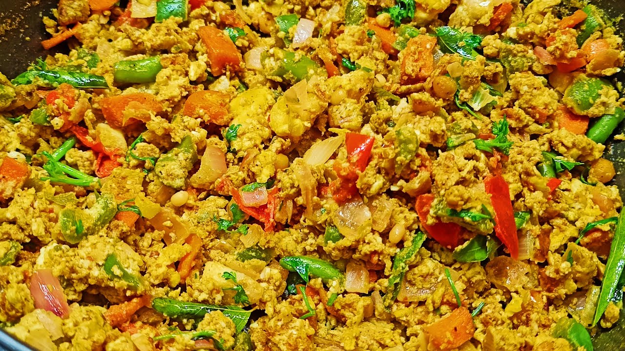 MASALA EGG BHURJI FOR CHAPATHI KADAI RECIPE EGG MASALA BURJI