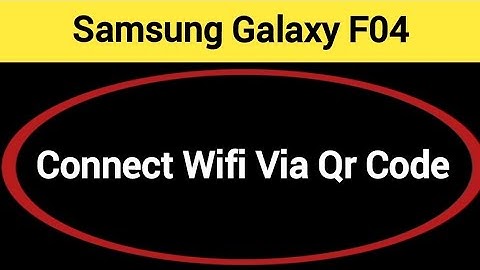 How to connect WiFi via QR code, Samsung galaxy F04 me Bina password ke Wi Fi connect kaise karen