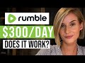 Rumble tutorial for beginners 2024 how to make money on rumble