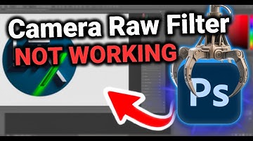 Photoshop: camera raw filters NOT WORKING (easy fix)