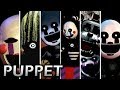 Evolution of Puppet in FNAF (2014-2018)