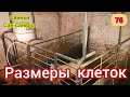 Размеры клеток для свиней