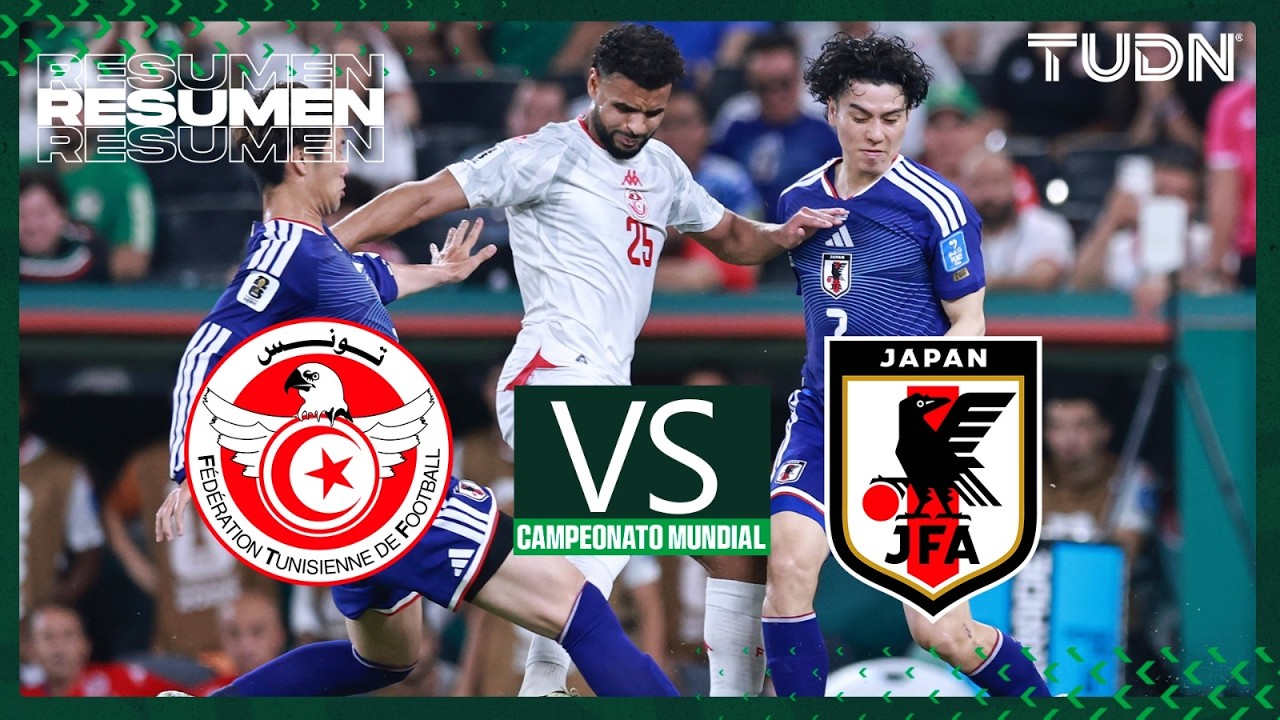 LO MEJOR: Túnez vs Japón primer tiempo | TUDN
