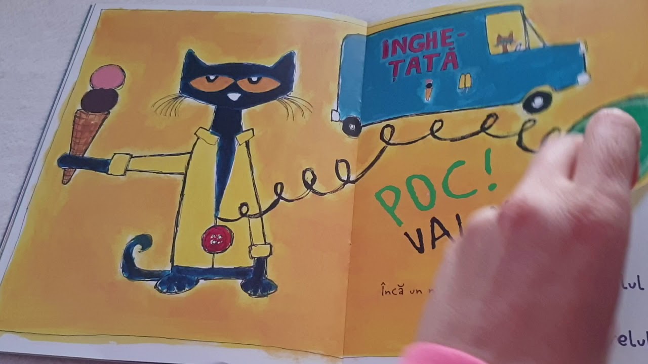 Povești pentru copii - Pete Motanul si nasturii săi șic