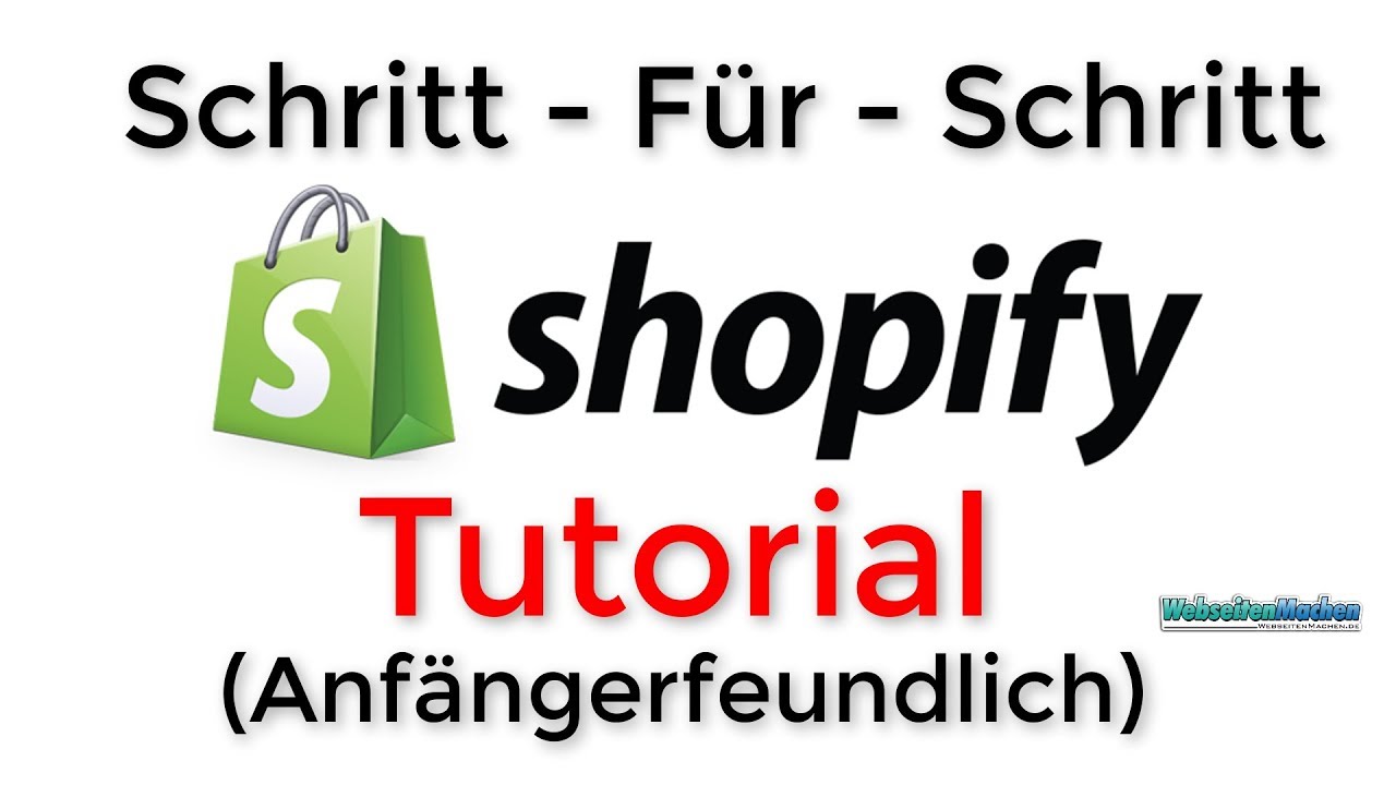 Update Shopify Store Tutorial für ANFÄNGER | Deutsch | German