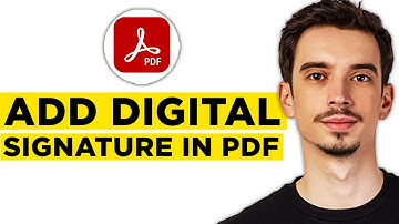 How To Add Digital Signature in PDF Using Adobe Reader (2025)