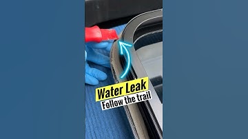 Tracing RV Window Water Leak