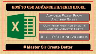 Trick_220🔥One More Magical Filter From Another Sheet🔥 #Excel #Expert #Excelshortcut #ExcelFilter screenshot 1