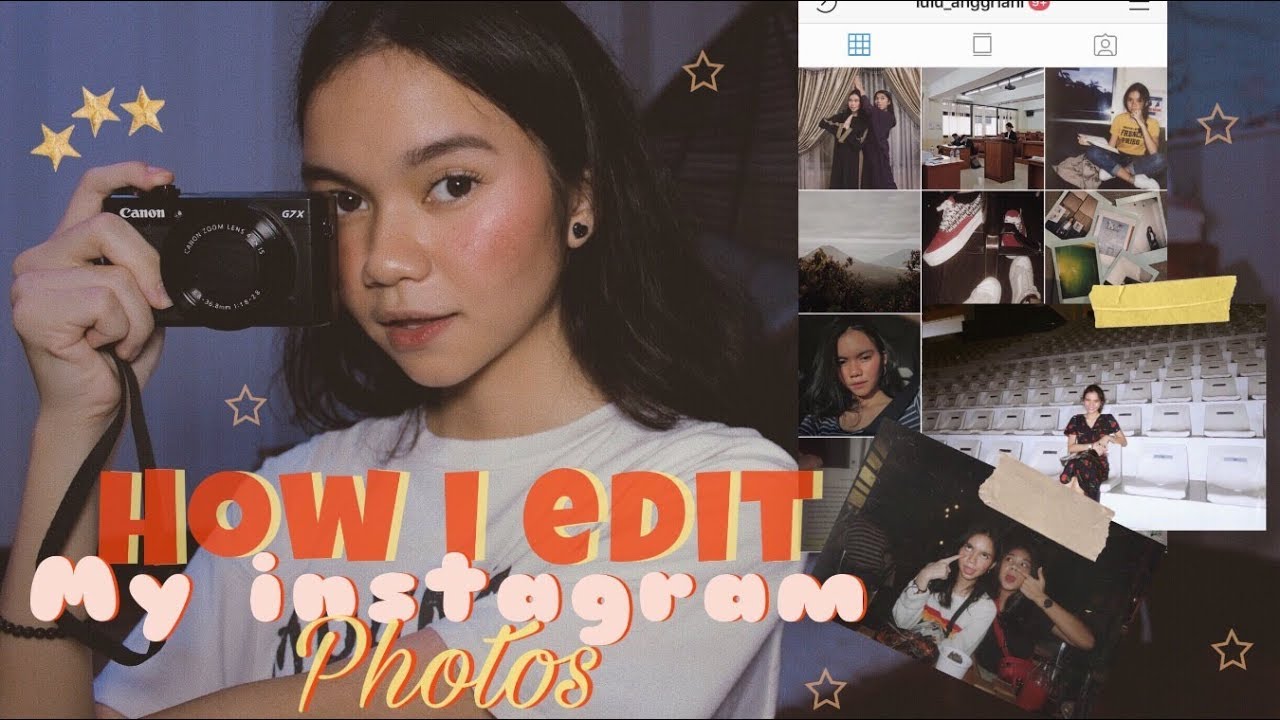 how i edit my instagram photos - YouTube