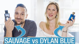 DIOR SAUVAGE VS VERSACE DYLAN BLUE 👌 Which Men’s Fragrance is THE BEST?