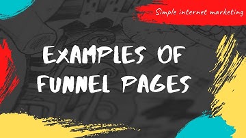 Examples of my sales funnel pages created with Thrive Architect