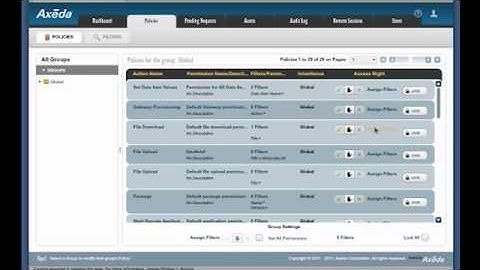 Axeda Policy Server Overview