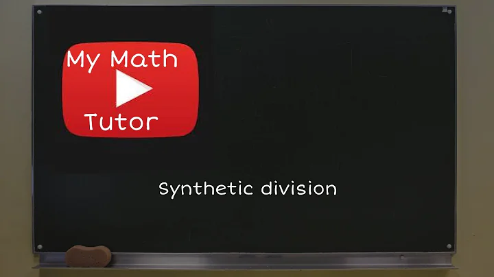 ALEKS | Synthetic division