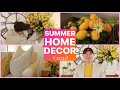 SUMMER LIVING ROOM MAKEOVER Decorate With Me / Interior Design