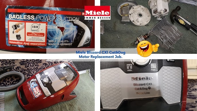 Cleaner Blizzard CX1 YouTube Unboxing Miele - Vacuum Parquet & Review Bagless